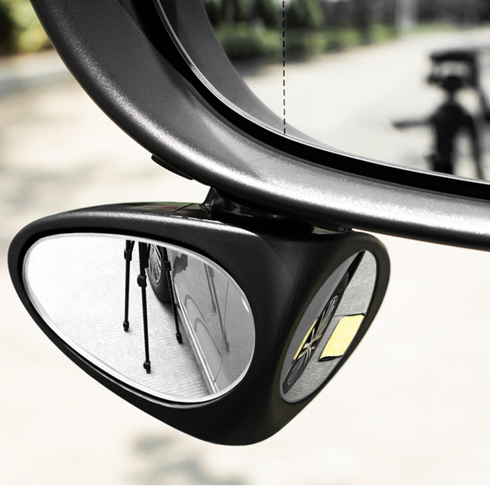

3R Авто Зеркало заднего вида с двойным боковым зеркалом заднего вида HD 360 ° Широкое угловое вспомогательное зеркало за