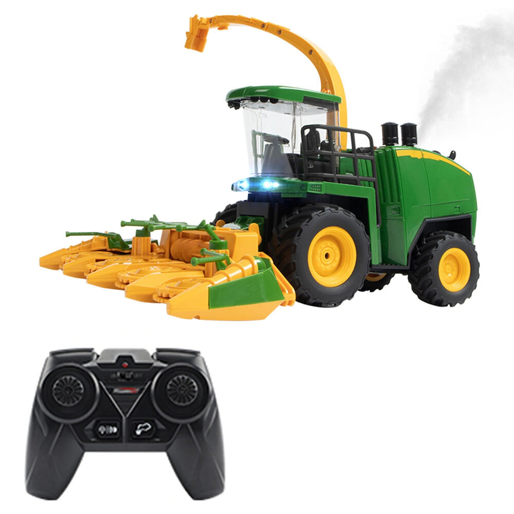 

KORODY 6602 RTR 1/24 2.4G 6CH RC Car Harvester Truck Remote Control Farmer Models Smoke Light Sound Vehicles Machine Toy