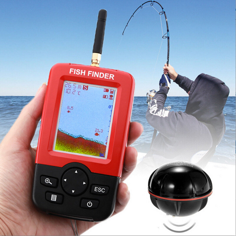 best price,smart,portable,fish,finder,100m,depth,discount