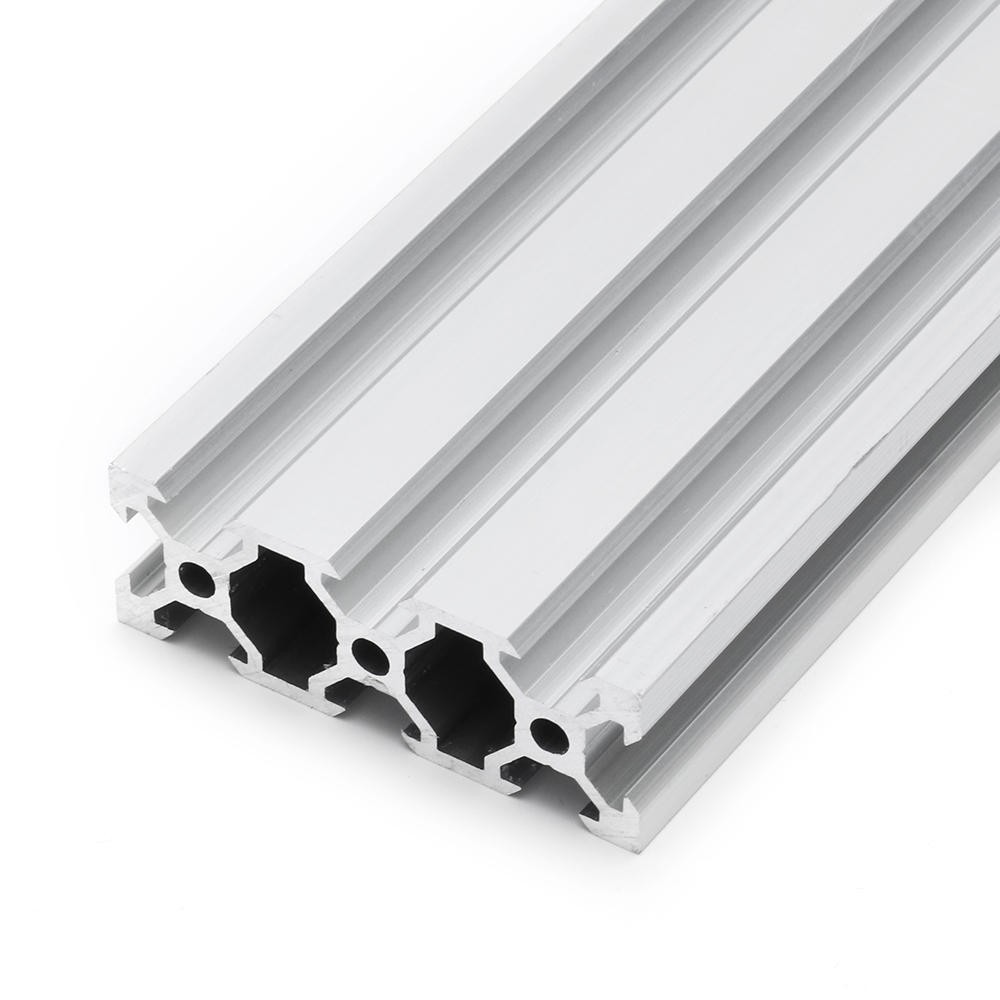 Machifit Zilver 2060 V-sleuf aluminium extrusies 20x60 mm aluminium profiel extrusiekader voor CNC l