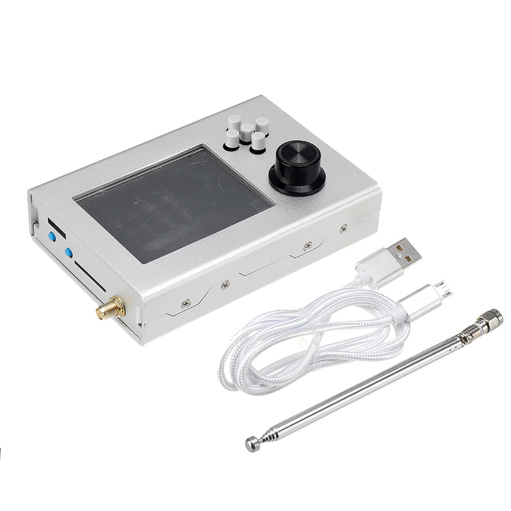 

PortaPack H2 + HackRF One SDR Радио с прошивкой + 0,5 ppm TCXO GPS + 3,2 дюйма Touch LCD + металл Чехол + Антенна Набор