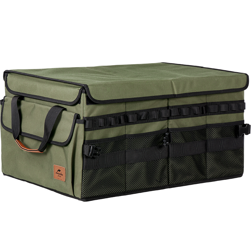Faltbare Camping-Aufbewahrungsbox Naturehike 60L aus wasserdichtem Oxford-Gewebe, multifunktionale Utensilientasche.