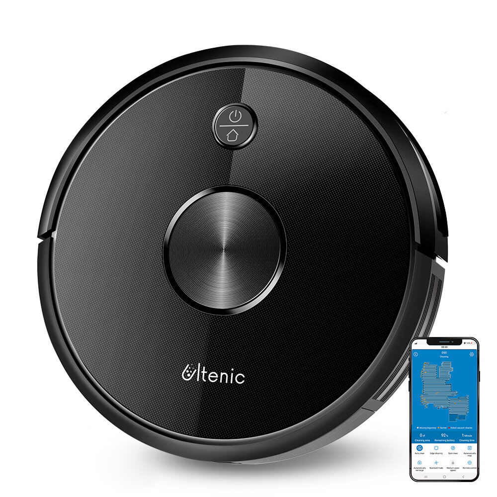 Proscenic Ultenic D5S Pro Robot Vacuum Cleaner 2 in 1 Sweeping and Mopping 2200Pa Suction Wi-Fi & Alexa Control Super-Th