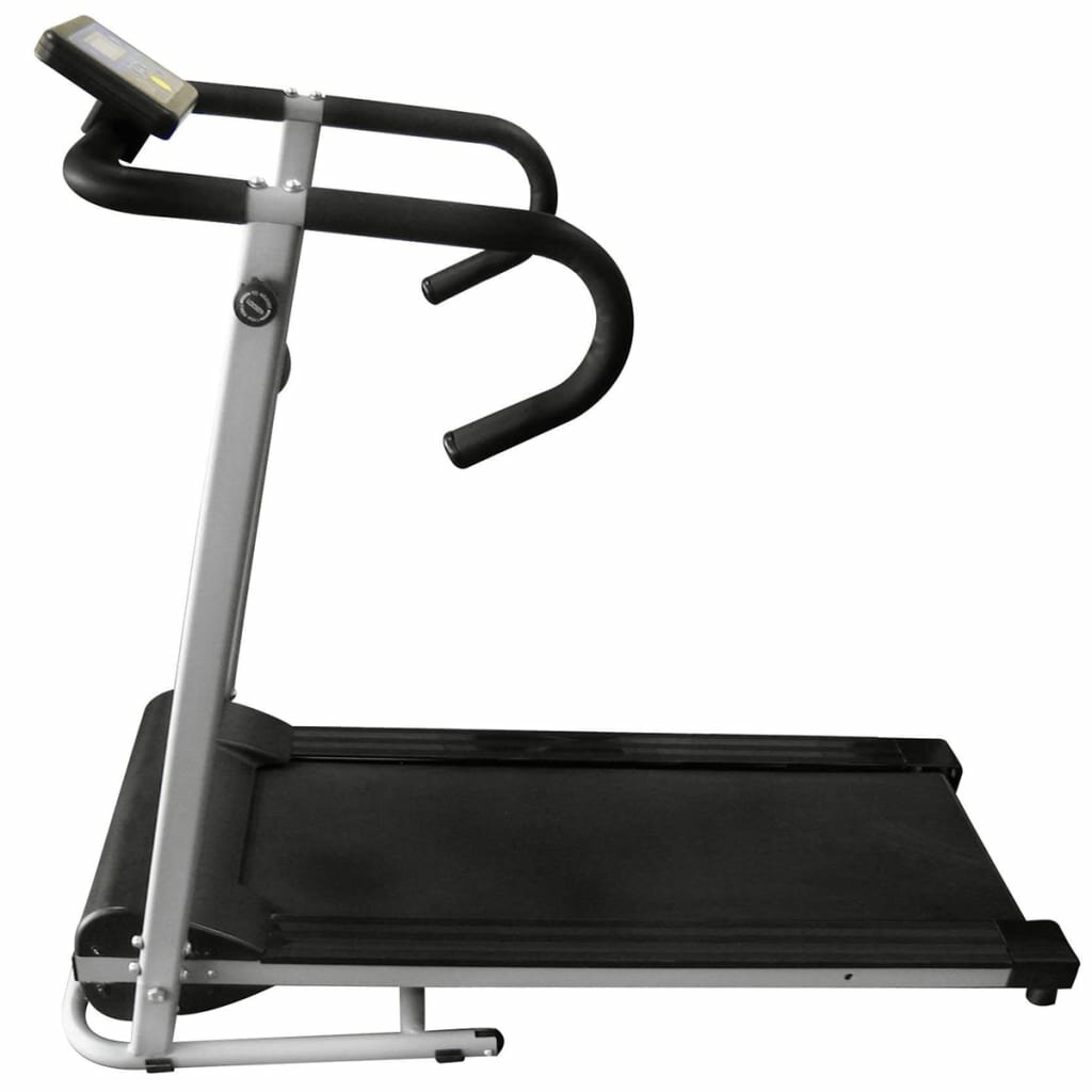 [EU Direct] BOMINFIT Foldable Treadmill 1-6km/h LED Display Walking Machine Max Load 100kg Indoor Trainer