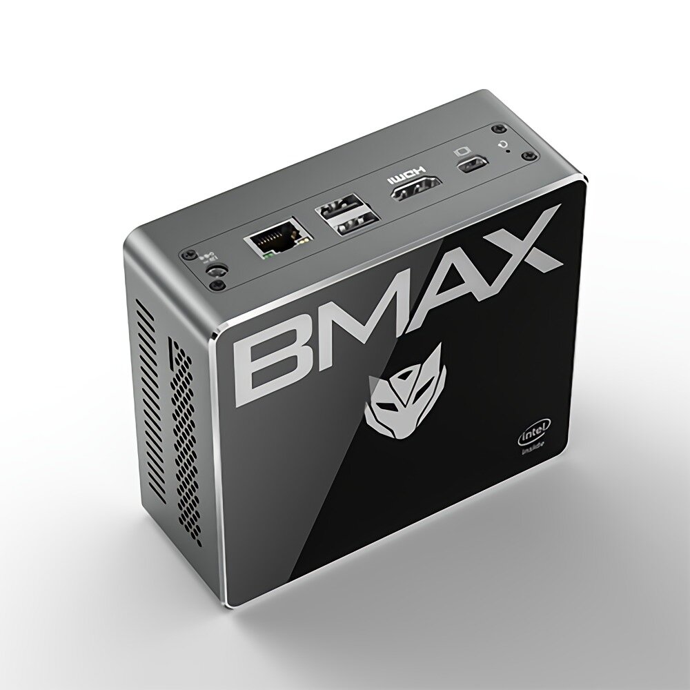 

BMAX B5 Intel Core i5-5250U 8GB DDR3 256GB SSD Mini PC Dual Core 1.6GHz to 2.7GHz Desktop PC Multi-language BT4.2 Type-C
