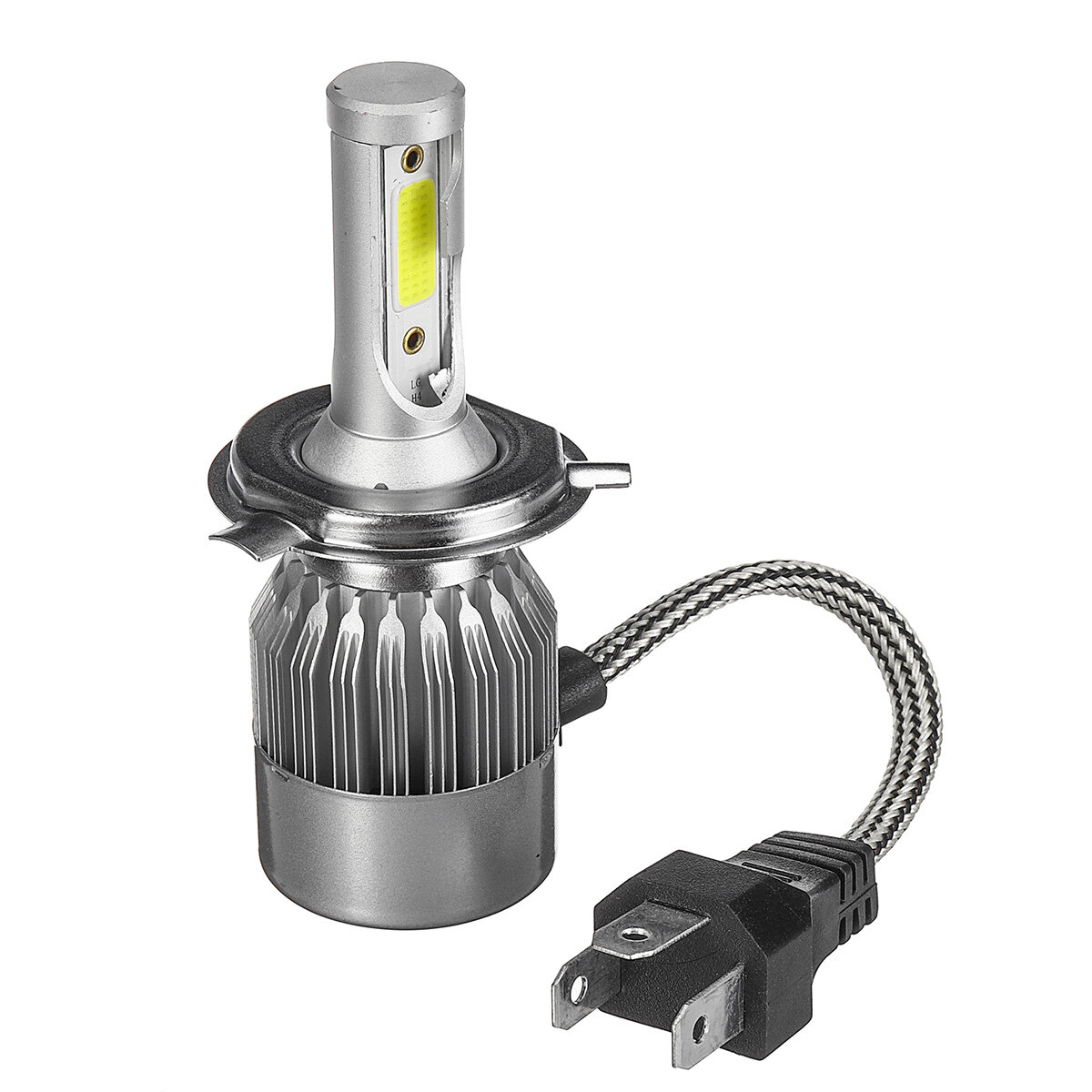 9V-36V H1/H4/H7/H11/9005/9006 COB LED Koplampen Lampen Conversiekit Wit