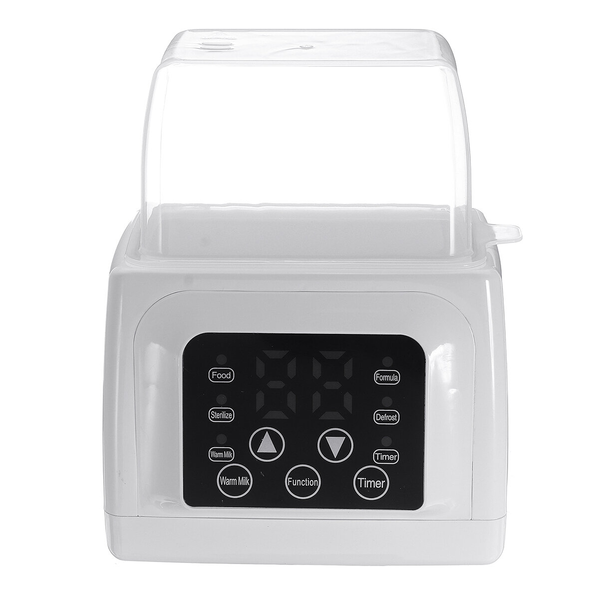 4-in-1 sterilisatiekit voor babyflesjes LED-melkwarmer Voedsel ontdooiverwarming Verwarmingsmachine
