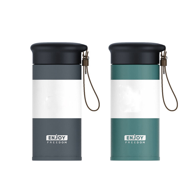 280ML Double Wall Stainless Steel Vacuum Flasks Car Water Cup Coffee Tea Travel Mug Bottle