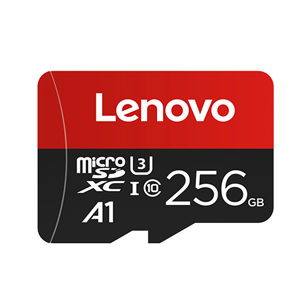 Lenovo TF Memory بطاقة 64GB128GB 256GB High Speed Data Data بطاقة MP4 MP3 بطاقة for Car Driving Recorder Security مراقب