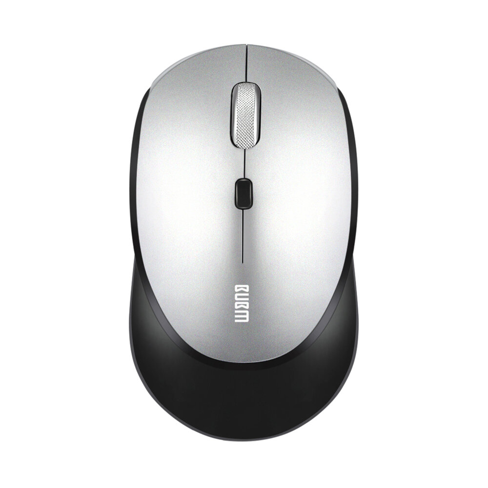 

BUBM WXSB-B 2.4GHz Wireless Rechargeable Mouse Optical Office Gaming Mouse with USB Receiver for Computer Laptop PC