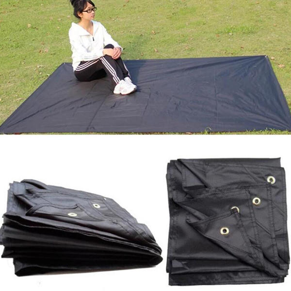 Outdoor Picnic Mat Waterproof Tarp Folding Camping Beach Blanket Moisture-proof Ground Pad 