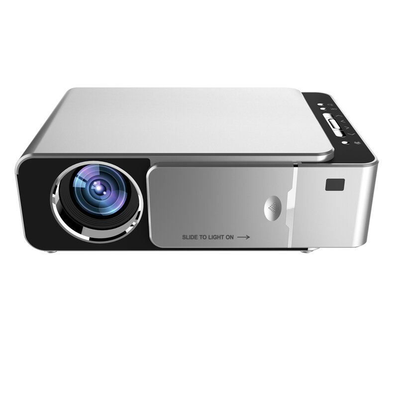 T6 LCD-projector 1280 x 720P HD 3500 lumen Mini LED-projector Home Theater USB HDMI Beamer