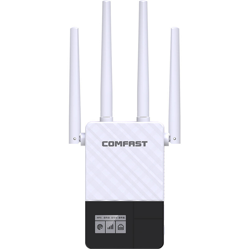 Comfast 760Ac Wifi Repeater 1200Mbps Wifi Belde Extender Dual-Band Gigabit Router Booster Extender R
