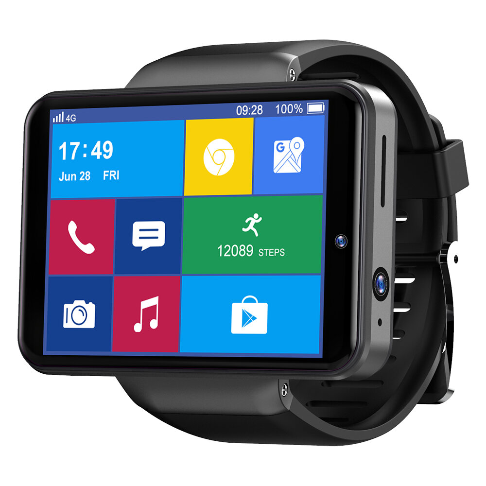 TICWRIS MAX S 2.4 Inch 640x480 Pixels 3G＋32G 4G Watch Phone Dual Camera Face Unlock Life Assistant GPS Game Play Smart Watch