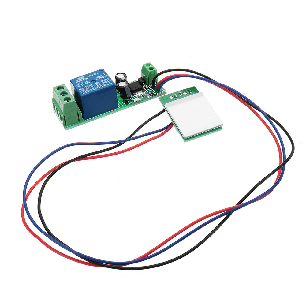 

12V One Channel Capacitive Touch Key Sensor Module Computer Power Button With Relay Self-locking Function