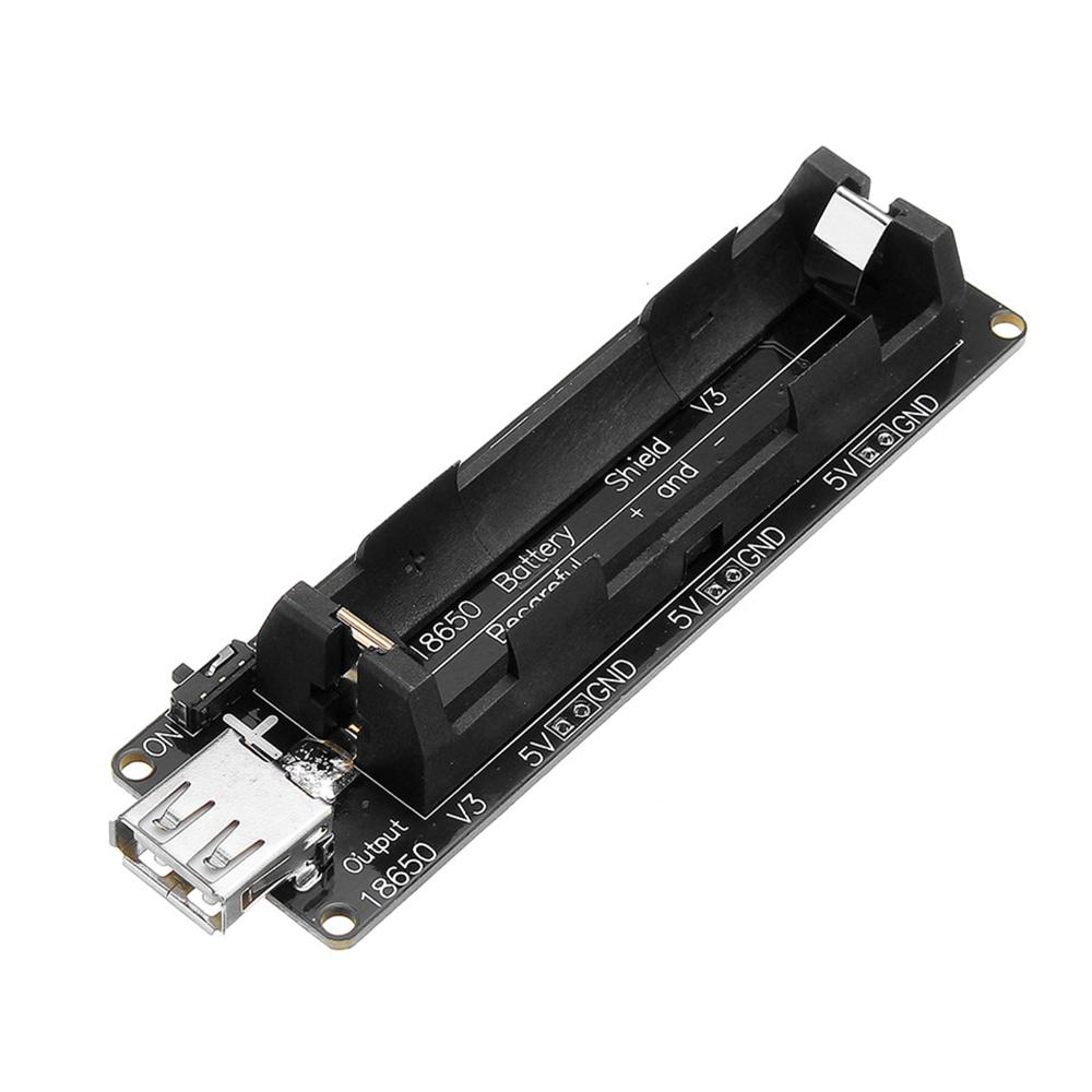 3 Stks ESP32 ESP32S 18650 Batterijladeschild V3 Micro USB Type-A USB 0.5A Testoplaadbescherming Boar
