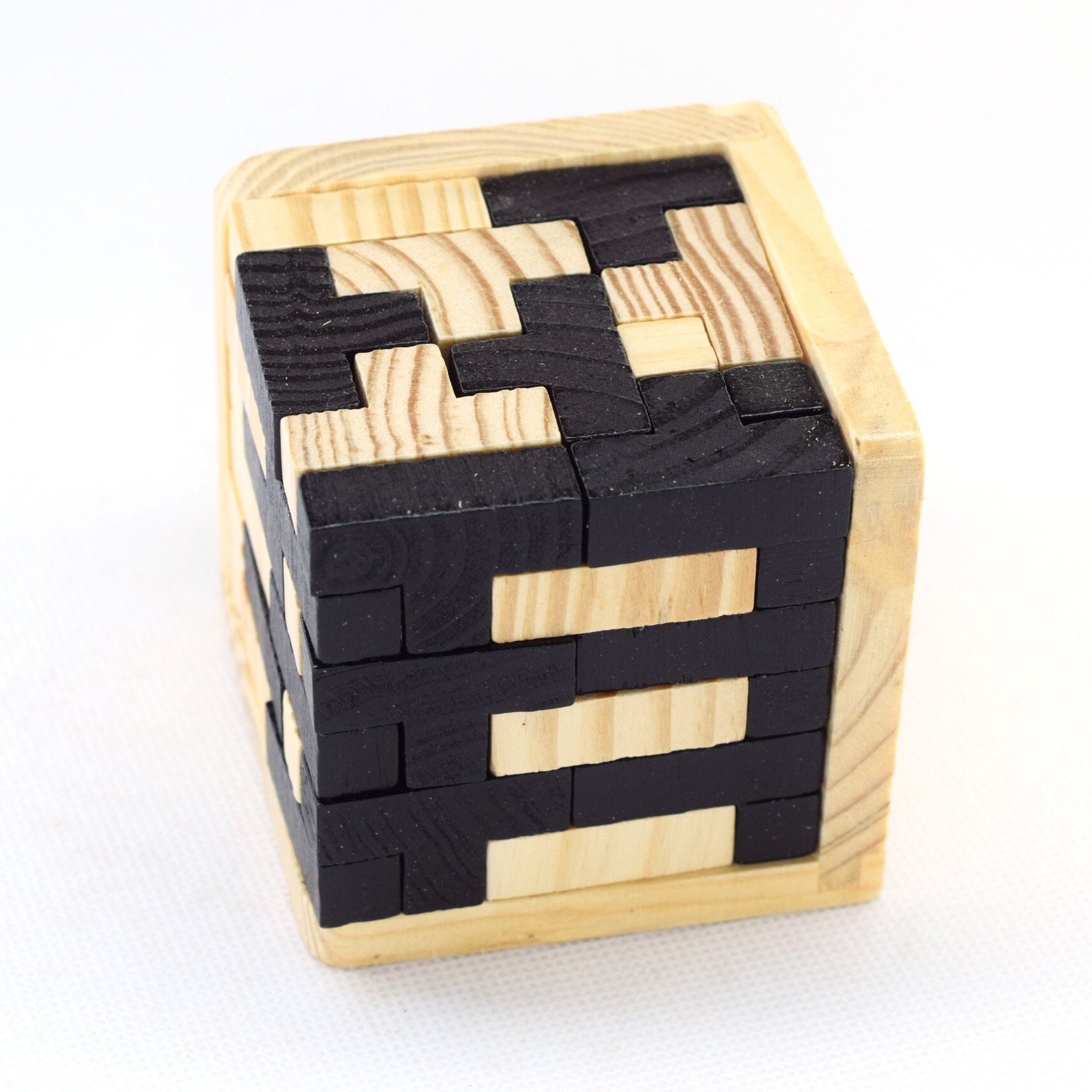 

Wooden Cube Puzzle Toys 3D Kongming Lock Luban Lock Interlocking Educational Toy Kids Brain Teaser Children Classical Ea