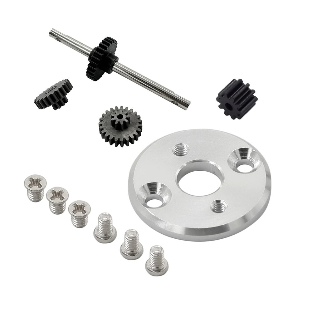 

Upgraded Metal Parts Set 370 Motor Conversion Seat Gearbox Gear Kit for TOYOTA LC79 MNRC MN82 MN78 1/12 Land Cruiser Cra