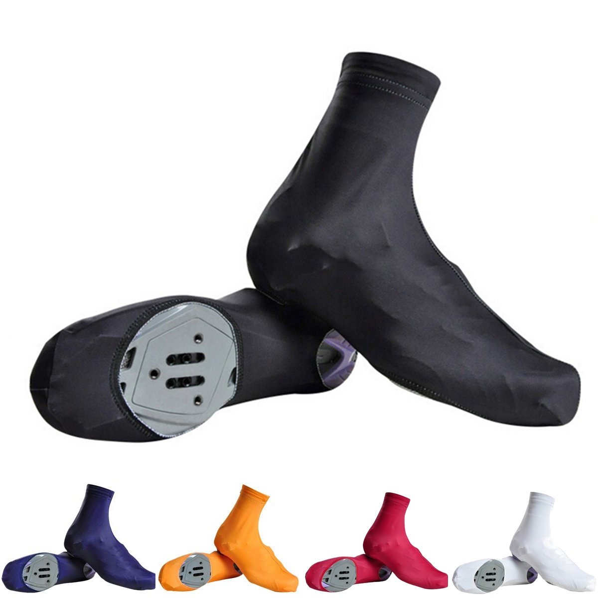 Motorcycle Riding Breathable Windproof Shoe Covers Zipper Overshoes