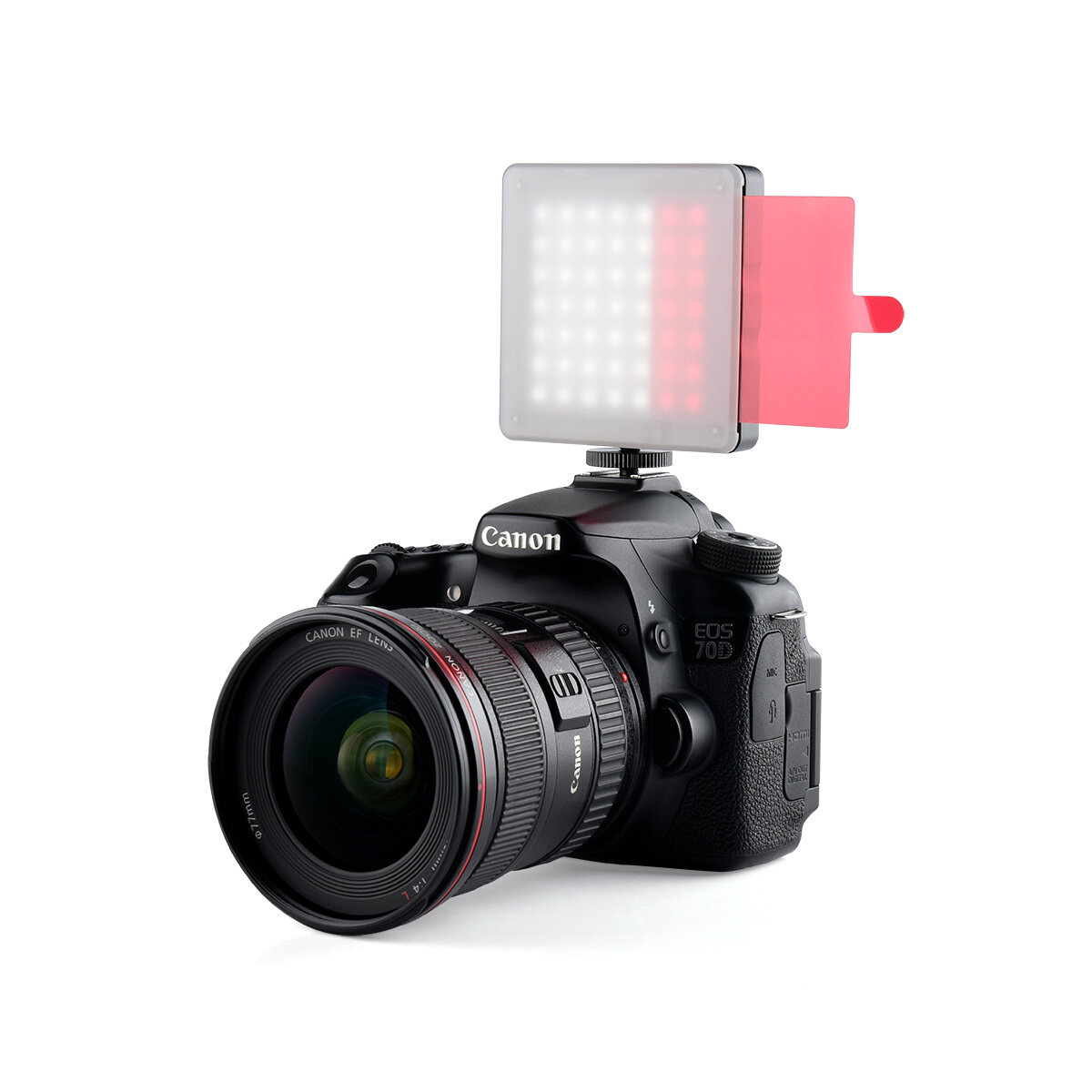 YELANGU LED49 / LED01 Invullicht Touch Dimmen Videolicht Invullicht Fotografische verlichting voor l