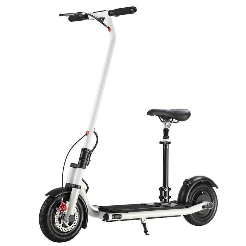 

NEXTDRIVE N-7 300W 36V 10.4Ah Foldable Electric Scooter With Saddle For Adults/Kids 32 Km/h Max Speed 18-36 Km Mileage W