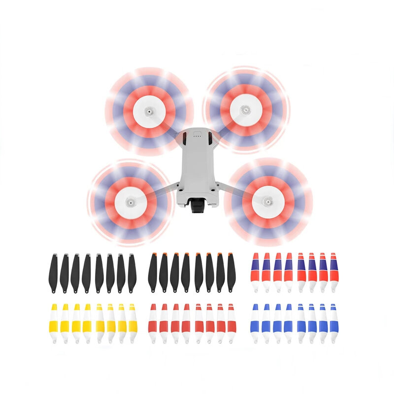 Sunnylife 6030F Quick-Release Low-Noise Foldable Propeller Props Blade Set 8Pcs for DJI Mini 3 PRO R