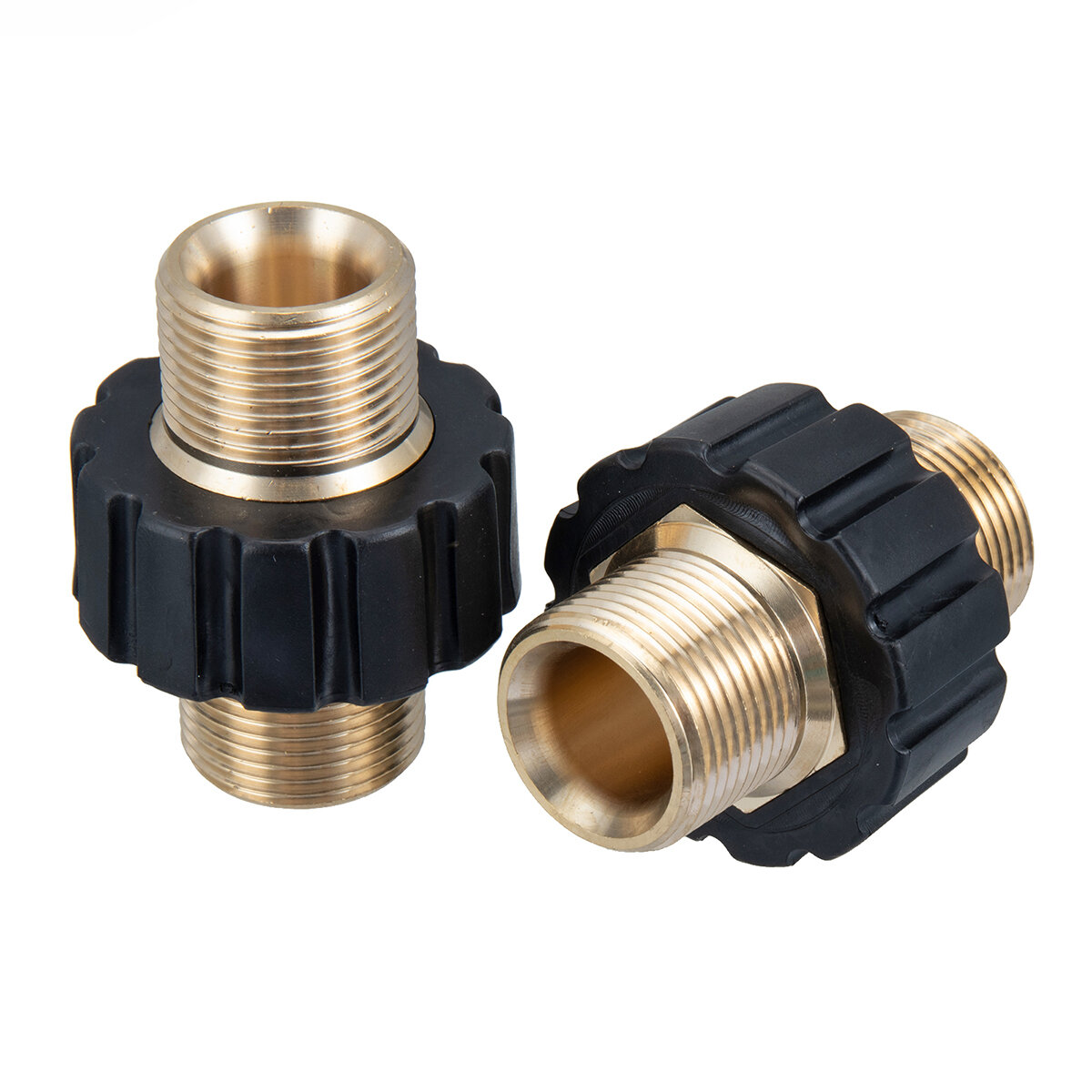 Garfans 2Pcs Pressure Washer Hose Connector CokdenM22-14mm Male Fitting Garden Outdoor