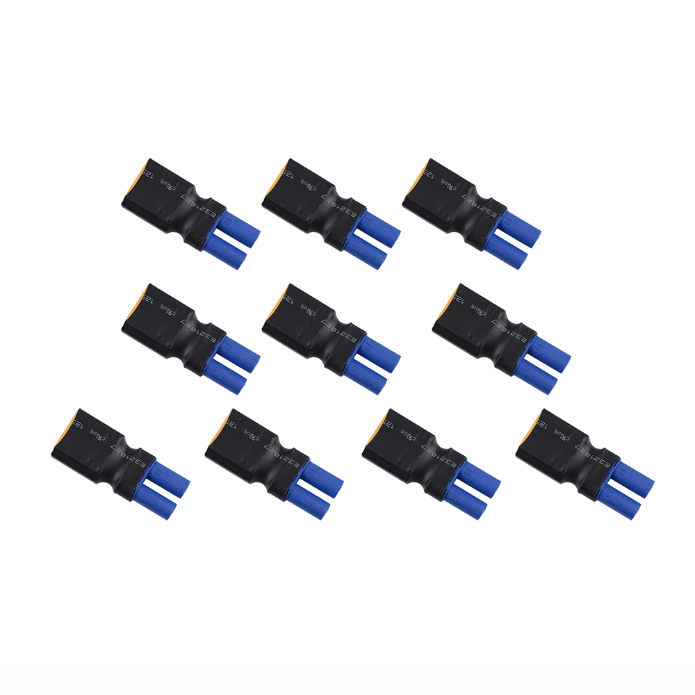 10 Stks XT60 Man/Vrouw naar EC5 Mannelijke/Vrouwelijke Plug Connector Adapter Plug voor Batterij ESC