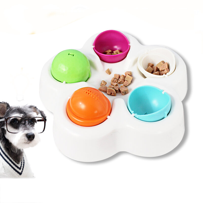Pet IQ Smart Toy Supplies Cat Dog Interactive Toy Cat Dog Bowl Puppy Treat Dispenser Interactief spe