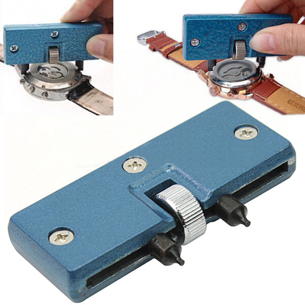 

Регулируемые синий часы батареи изменить крышка случая задней части нож для снятия винт ключ ремонта инструмента