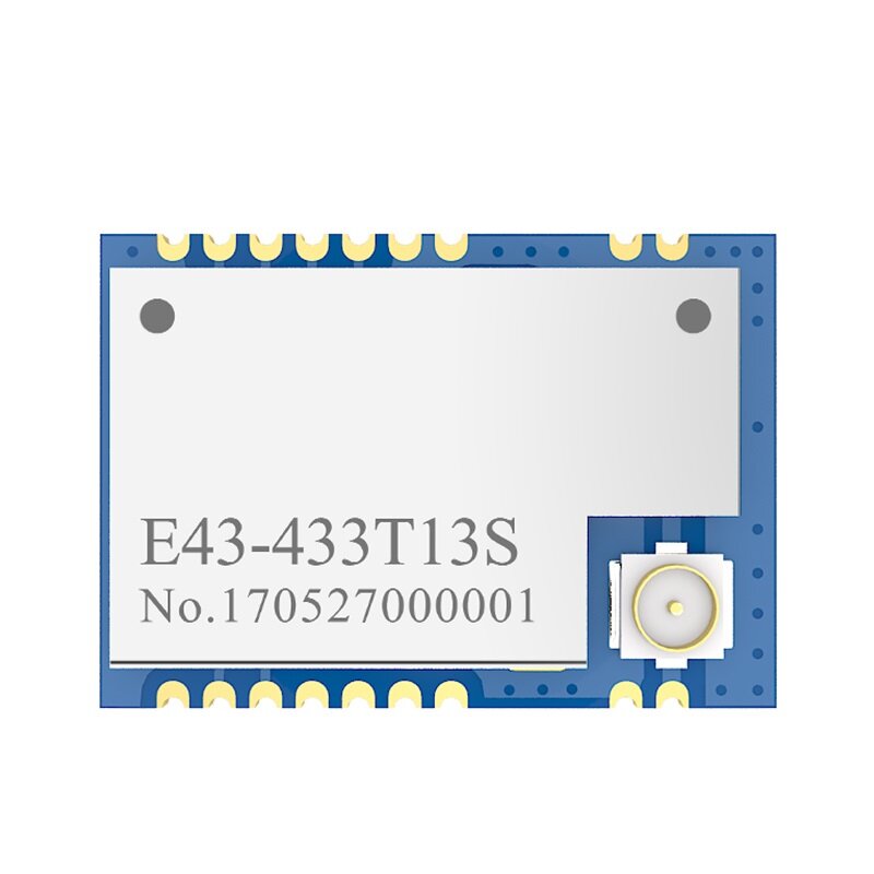 

Ebyte® E43-433T13S Ultra-small Size Low Power SMD Transceiver 13dBm Wireless Receiver 800m 433MHz RF Module