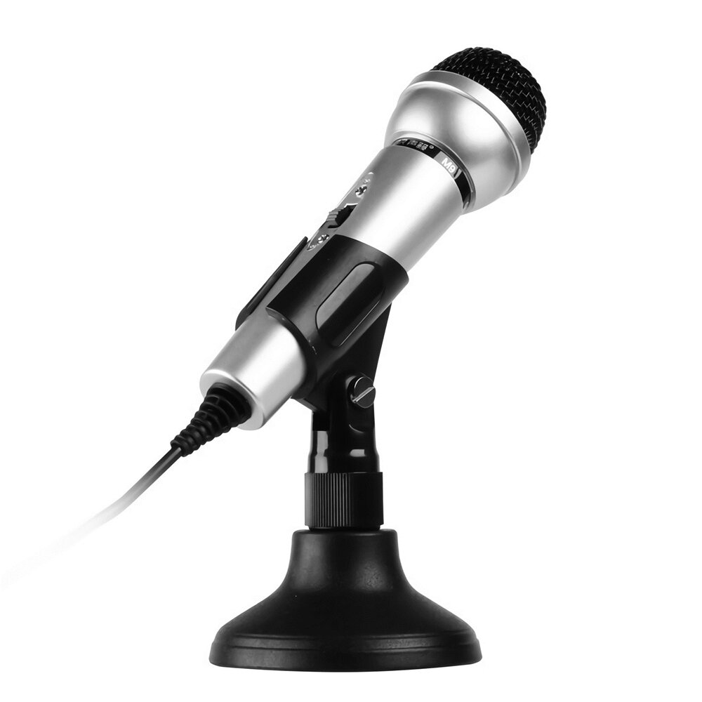 Конденсатор M9 Микрофон Профессиональная студийная запись в прямом эфире KTV Микрофон Говорящий микрофон с Stand Holder