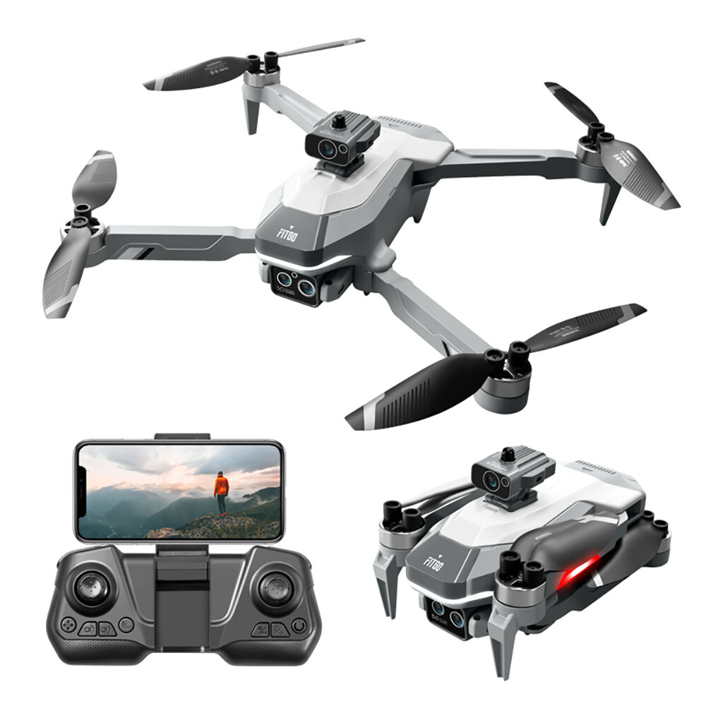 

4DRC M2S GPS 5G WiFi FPV with Electric Adjustment HD Dual Camera 360° Infrared Obstacle Avoidance Optical Flow Positioni