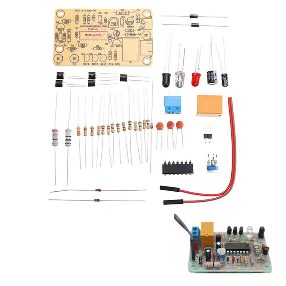 DIY IR Infrared Sensor Switch KitsInfrared Proximity Switch Circuit Board Electronic Training Kits