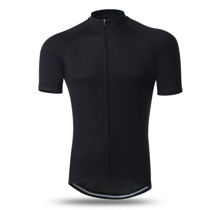 Летняя одежда для велоспорта с 3D защитой от УФ-лучей, сплошной цвет, светоотражающая полоска, Дизайн, дышащие и удобные спортивные топы с ко