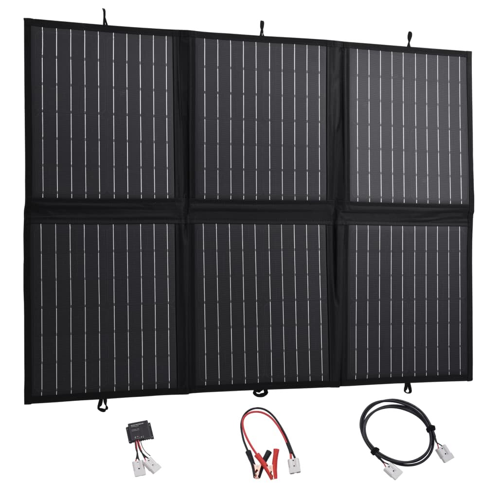 [EU Direct] Skládací solární panel 120W 12V monokrystalické články Solární nabíječka Panel Vysoký konverzní poměr pro venkovní, RV, cestování