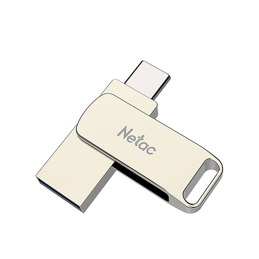 Netac U783C 64GB Type-C USB dubbele interface Flash Drive Pen Drive Plug Play Mobiele telefoon Geheu