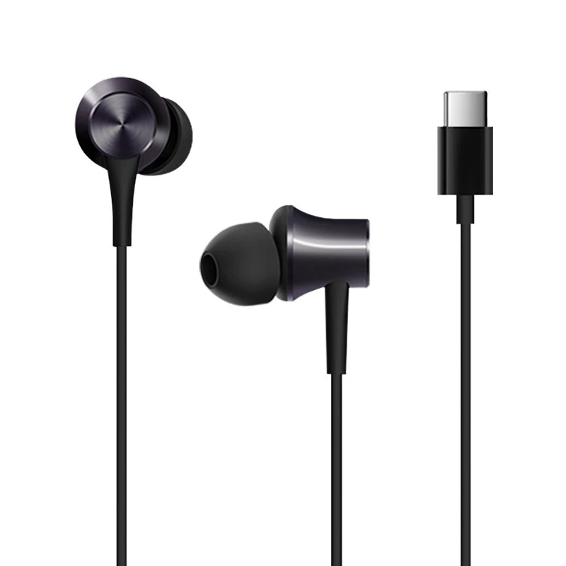 Original Xiaomi Piston Tipo-C Auriculares In-ear Estéreo Aleación de aluminio Auriculares Auriculares con micrófono