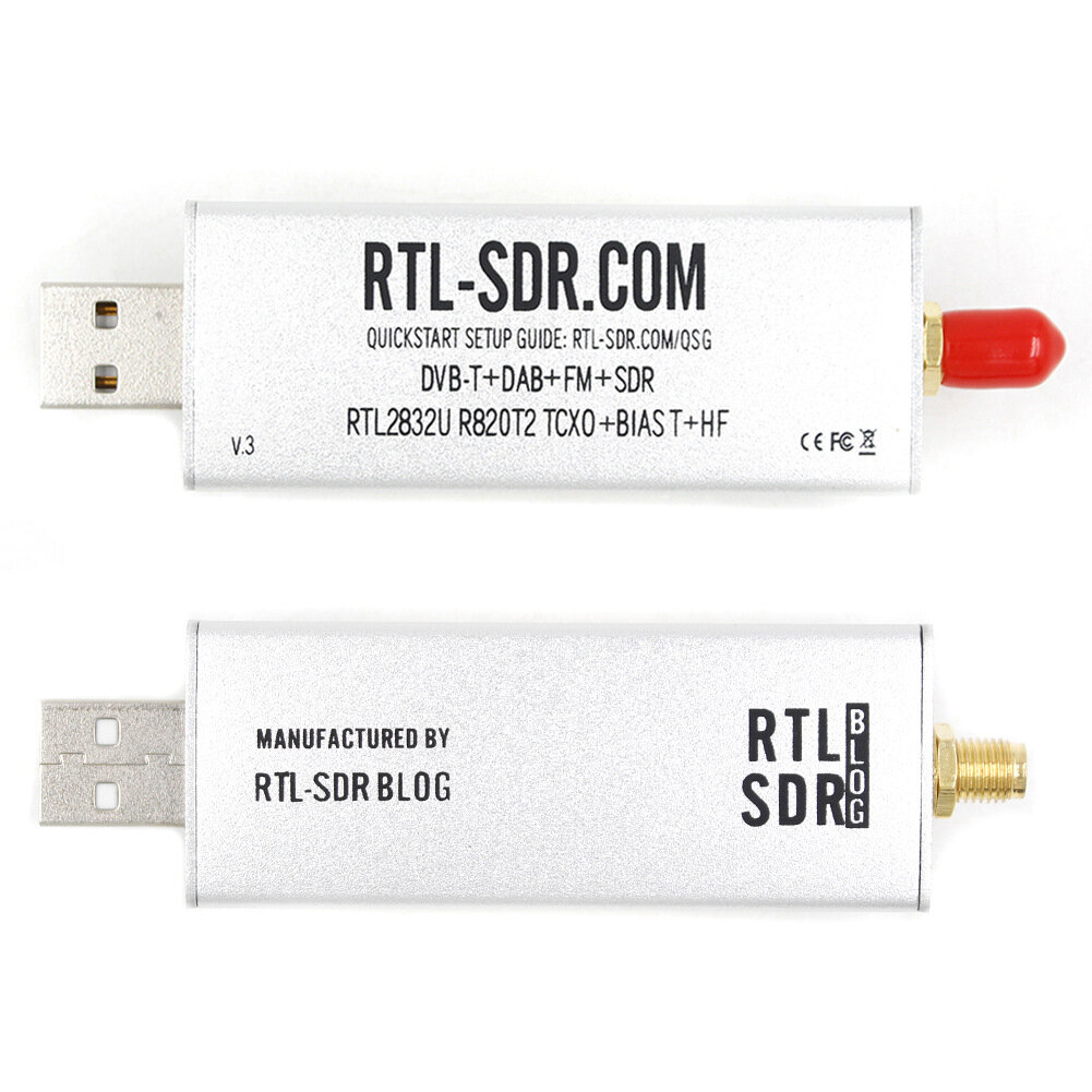 RTL-SDR SDR Receiver RTL Blog V3 R820T2 RTL2832U 1PPM TCXO SMA RTLSDR  Software Defined Radio Sale - Banggood USA Mobile