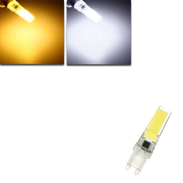 Dimmable G9 LED 3W Pure White Warm White COB LED Light Lamp Bulb AC220V