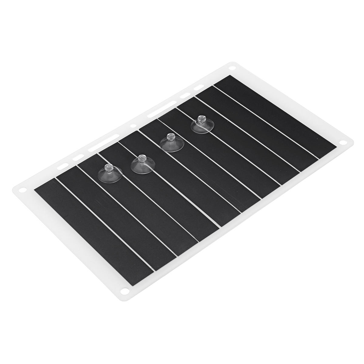 Ultradunne 5V 10W 1.2A monokristallijne draagbare USB Solar Charging Board zonnepaneel voor buiten m