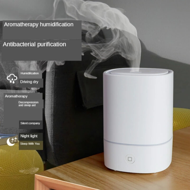 XINYUNDAO 125ml New Aromatherapy Machine Ultrasonic Anion Essential Oil Air Purifier Desktop Household Mute Humidifier