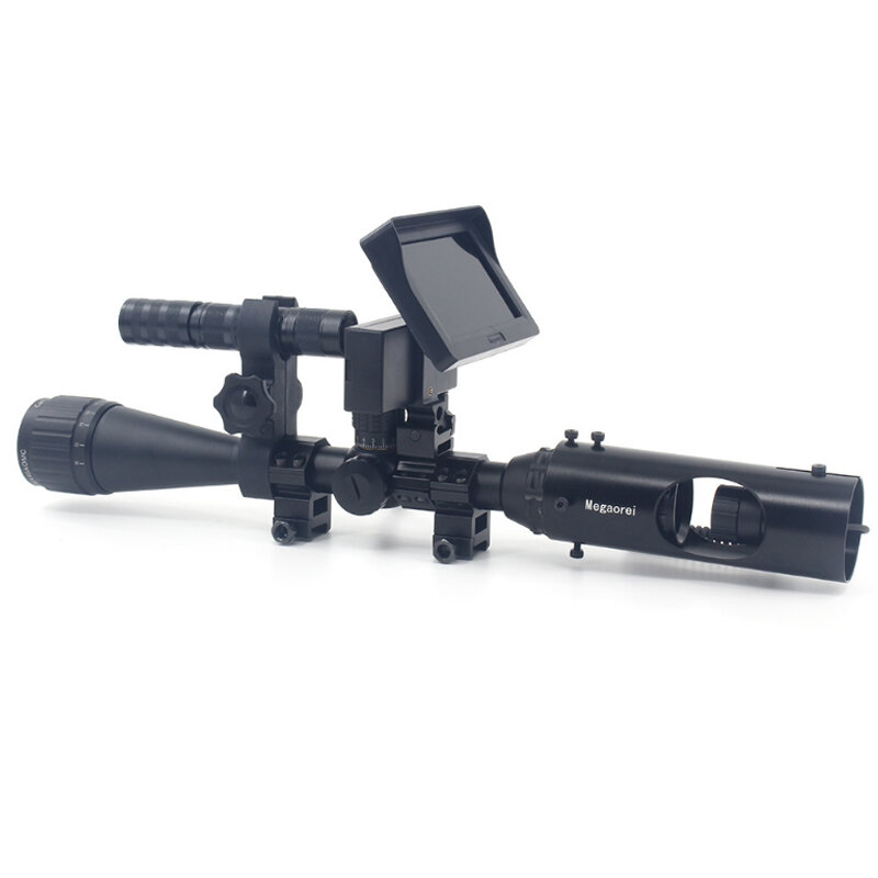 Megaorei 2 720P HD Infrarood Nachtzicht Verrekijker Laser Zaklamp Nachtzicht Microscoop Anti-shock O