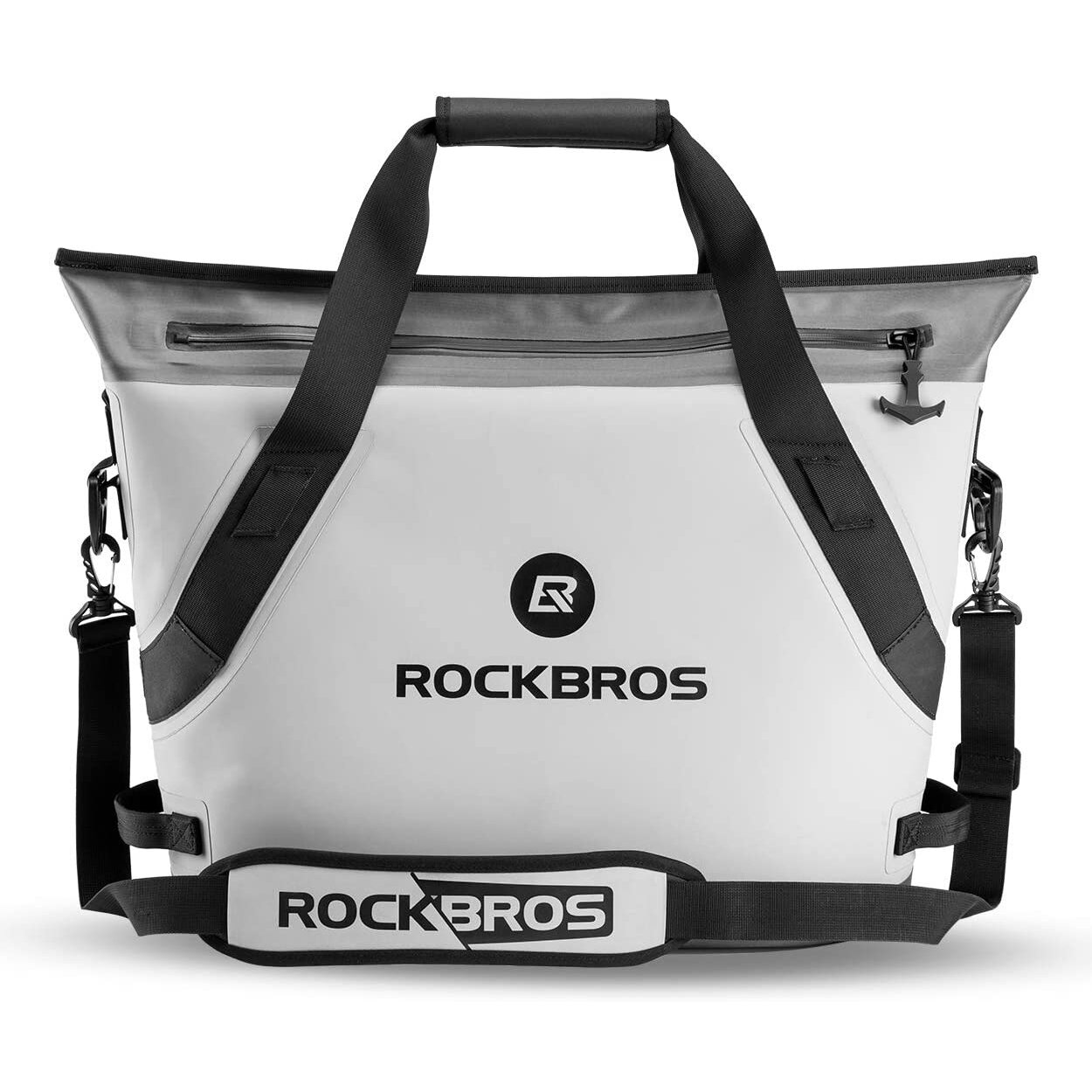 Sac isotherme ROCKBROS BX-003 de 22L, étanche, avec glace, pour le déjeuner, le camping, le pique-nique, isolé thermiquement avec feuille, sac à main.