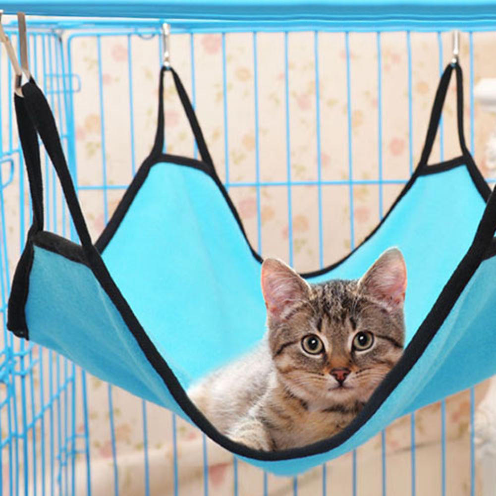 Pet Cat Dog Hammock Soft Bed Animal Hanging Pupply Comforter Ferret Cage House