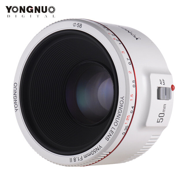 best price,yongnuo,yn,50mm,f1.8,ii,af,mf,canon,lens,discount