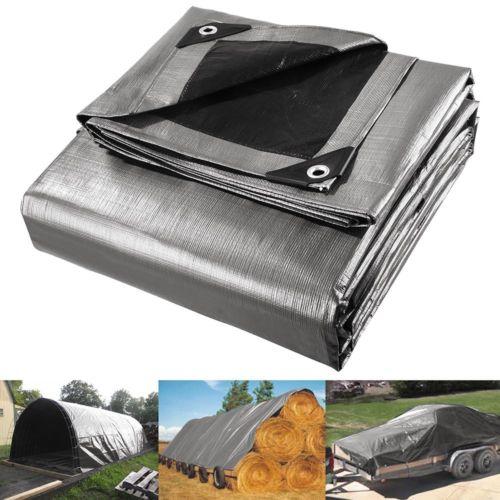 180g?9x15.2m?Mulitsize?Heavy?Duty?Poly Tarps PE zeildoek Camping Cover UV Water Rot bewijs Car Cover