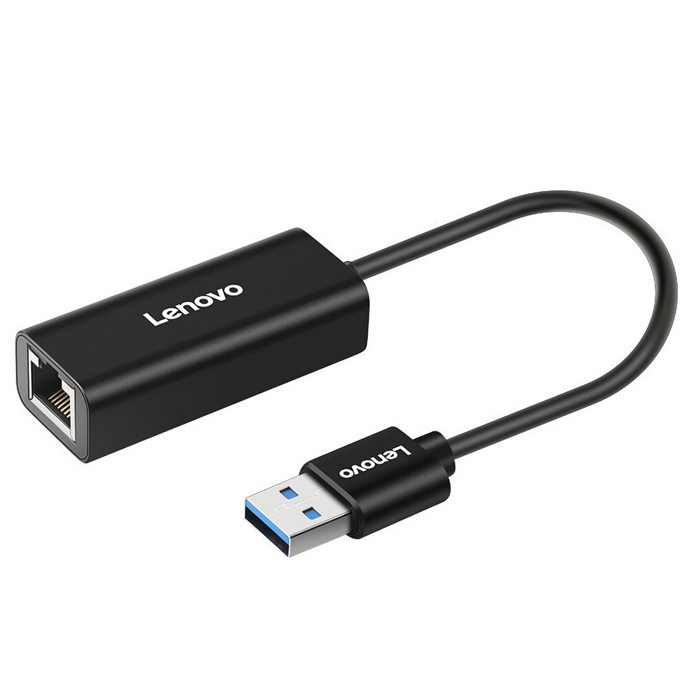 Lenovo USB 3.0 to Gigabit Rj45 Network Adapter Hub Ethernet Gigabit LAN Splitter LX0805