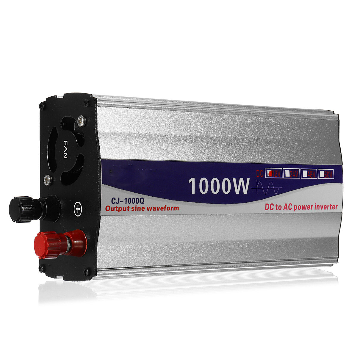 1000W Peak 12V 24V to 220V Pure Sine Wave Inverter Power Inverter Voltage Converter