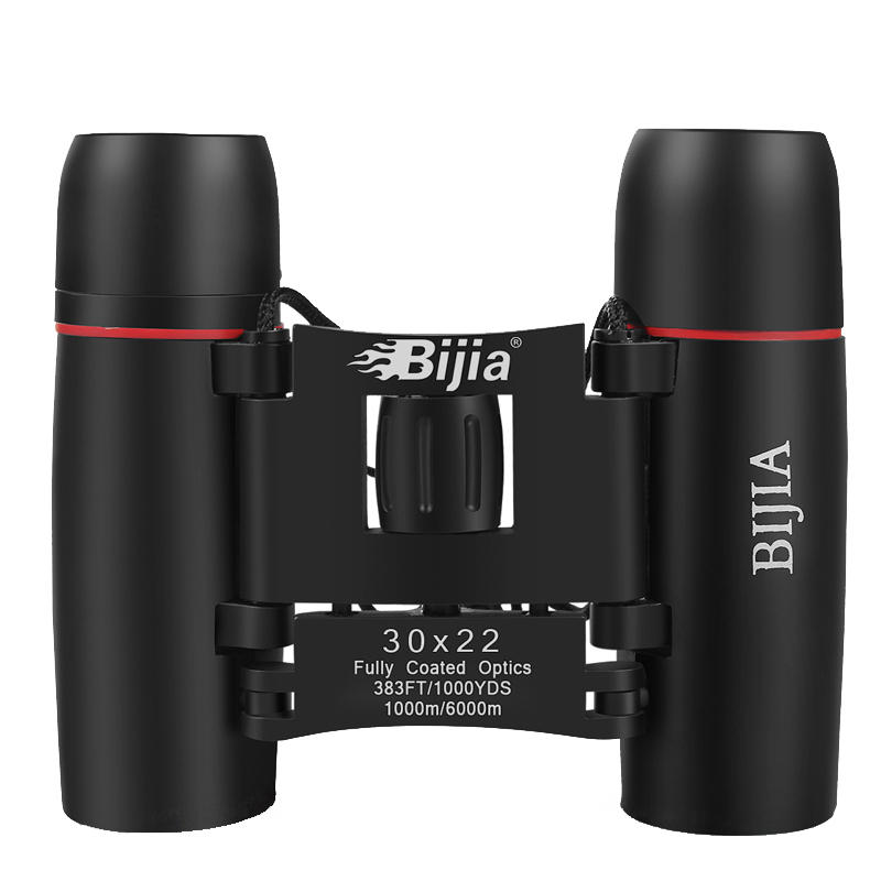40X22 Mini binoculares plegables cámping telescopio de bolsillo portátil Opera Gafas visión nocturna